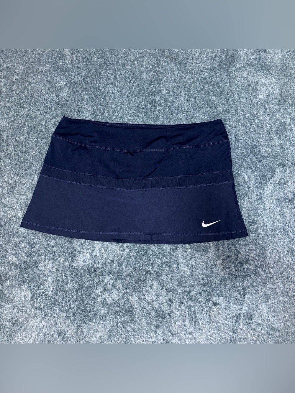 Nike Dri-FIT Women's Flouncy Tennis Golf Skort Navy Blue XL